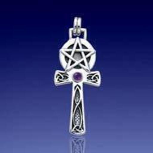 MM Celtic Knot Pentacle Ankh Reinbow