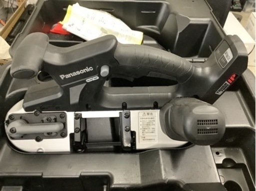 美品】パナソニック 充電バンドソー EZ45A5LJ2GーB リサイクルショップ