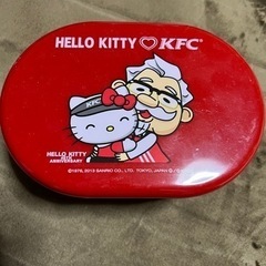 キティちゃん×KFC 2段お重 弁当箱