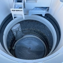 A1-206 SHARP 電気洗濯乾燥機 ES-TX8F-W 2021年製 8.0kg 乾燥
