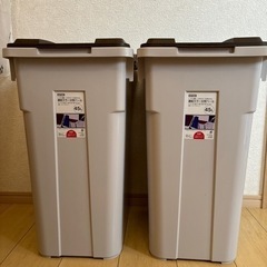 【終了しました⠀】ゴミ箱45L ひとつ300円 2つセット1000円