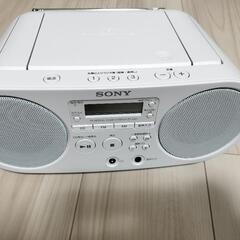 SONY　CDプレーヤー　ラジオ