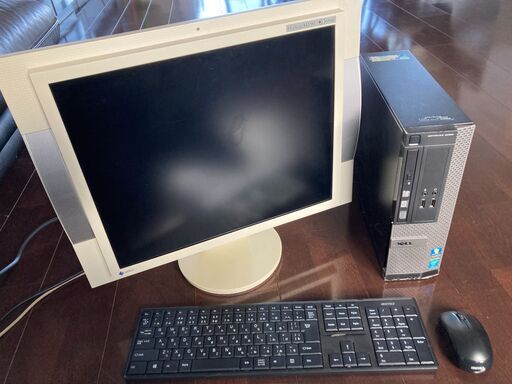 PC DELL OPTIPLEX3020 iBUFFALOワイヤレスキーボード＆マウスセット EIZO FlexScanM190 19インチ液晶ディスプレイ