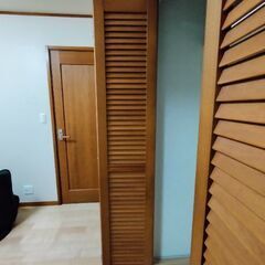 ☆要取り外し♪注文住宅使用♪クロゼット折戸