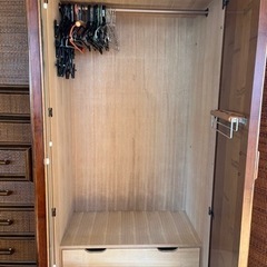 籐のタンス ラタン 衣装ダンス クローゼット