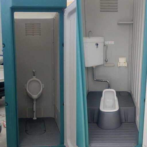 仮設トイレ　水洗セット