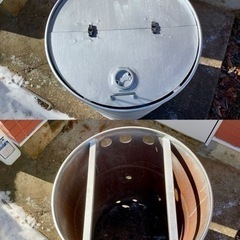 決まりました！【最終値引き！¥15,000→¥10,000】ドラム缶／焼却炉【山梨県、直接引き取り】検:薪ストーブ、バーベキュー