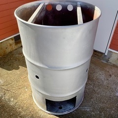 決まりました！【最終値引き！¥15,000→¥10,000】ドラム缶／焼却炉【山梨県、直接引き取り】検:薪ストーブ、バーベキュー