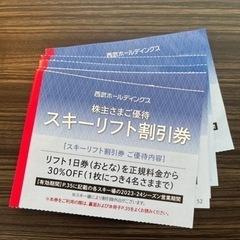 西武ホールディングス株主優待