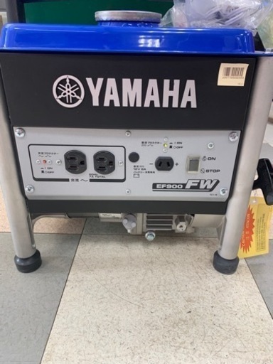 発電機　　YAMAHA      EF900FW     未使用品
