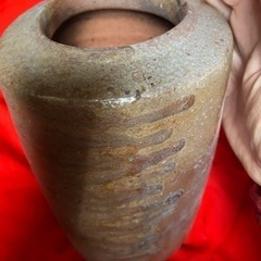 アンティーク 骨董 お茶席 備前 花生け 一輪挿し
