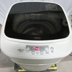 2023年製 山善 全自動洗濯機 3.8kg YWMB-38 ホワイト 一人暮らし 幅47cm