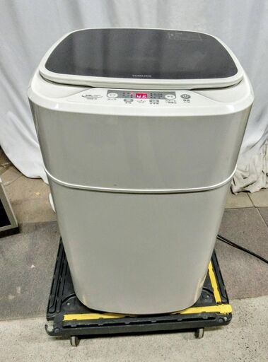 2023年製　山善 全自動洗濯機 3.8kg YWMB-38 ホワイト 一人暮らし 幅47cm 節水 小型 ミニ
