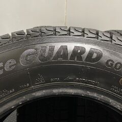 YOKOHAMA ice GUARD G075 175/80R15 15インチ スタッドレス 4本 バリ溝 テリオスキッド パジェロミニ等　(MTQ134) クレジットカード QRコード決済可能