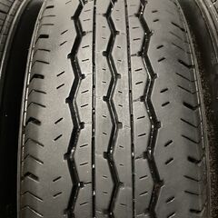 BS BRIDGESTONE ECOPIA RD613 195/80R15 107/105N LT 15インチ 夏タイヤ 4本 22年製 バリ溝 ハイエース キャラバン等　(MTG485) クレジットカード QRコード決済可能