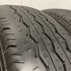 BS BRIDGESTONE ECOPIA RD613 195/80R15 107/105N LT 15インチ 夏タイヤ 4本 22年製 バリ溝 ハイエース キャラバン等　(MTG485) クレジットカード QRコード決済可能