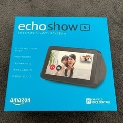★Echo Show 5 第一世代スクリーン付スマートスピーカー...