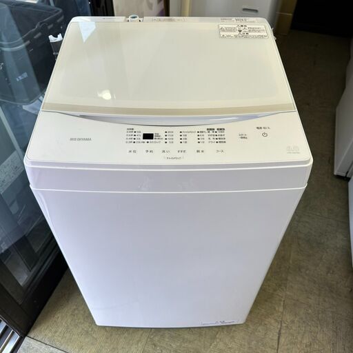 アイリスオーヤマ 洗濯機 6.0kg IAW-T605WL ホワイト 2022年製