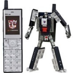 au × TRANSFORMERS PROJECT INFOBAR 3体セット トランスフォーマー