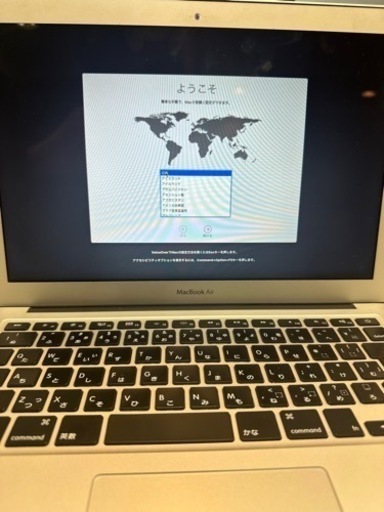 MacBook Air 13インチ　2017年モデル　2018年　7月購入　8GBメモリ　120GB ストレージ