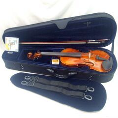メンテ済み ドイツ製 4/4 バイオリン K.Ar House V-2 2014年 未使用弓 ケース 美品セット Thomastik社 スプリット 参考定価28万円 中古バイオリン 名古屋近郊 手渡し可能 試奏歓迎 愛知県清須市より 管理（カ) T6029