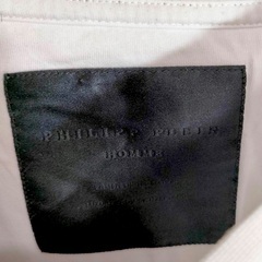 フィリッププレインのスカルプリントTシャツ／未使用に近い超美品〜S相当