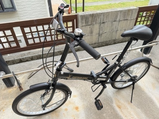 Captain stag 折りたたみ自転車　黒