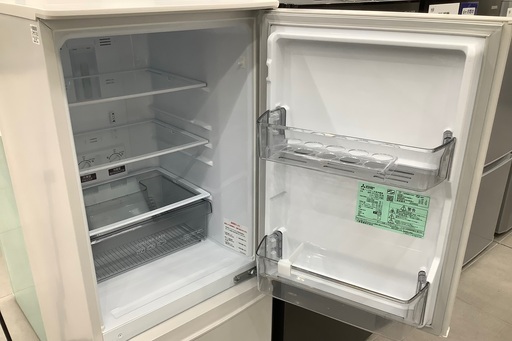 3か月間保証☆配達有り！10000円(税抜）エスキュービズム 2ドア 冷蔵庫