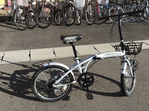 折りたたみ中古自転車　整備済