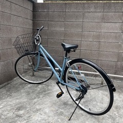 【美品×交渉可】自転車 27インチ スカイブルー