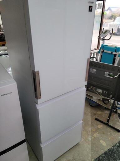 【新生活SALE】SHARP　シャープ　どっちもドア　3ドア冷蔵庫　SJ-GE35F　中古　リサイクルショップ宮崎屋住吉店24.3.30