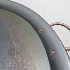 LP用 屋外 丸形 鉄板 ガスコンロ イベントなどに (JD07)