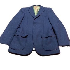 美品 英国MOON Shetland生地 blazer メンズウ...