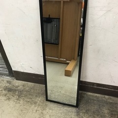 I2401-891 ミラー 壁掛け 20×60㎝ キズあり 中古