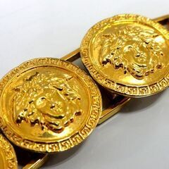 Gianni Versace メデューサ ブレスレット コイン ゴールド/金 ジャンニ・ヴェルサーチ レディース アクセサリー 札幌市 中央区 南12条