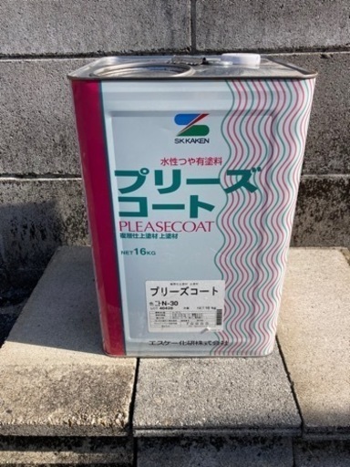 エスケー化研　プリーズコート　N-30  16kg