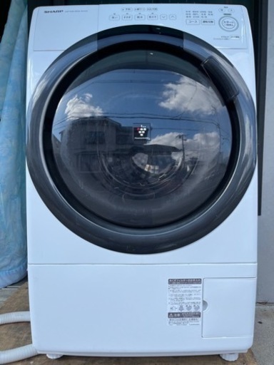 SHARP ドラム式洗濯乾燥機　22年式　美品　ES S7G