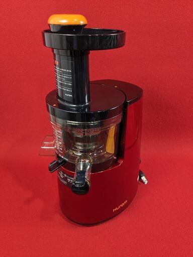 美品】ヒューロムH2H-RBA11 RED スロージューサー ヒューロム スロー