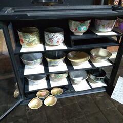 御所の花 十二ヶ月抹茶茶碗コレクション 12点　桑野むつ子　