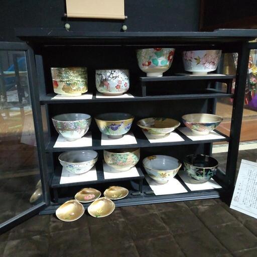 御所の花 十二ヶ月抹茶茶碗コレクション 12点　桑野むつ子