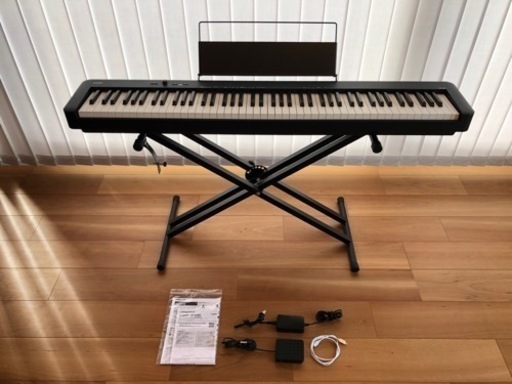 電子ピアノ CASIO CDP-S100 88鍵盤 スタンド付き