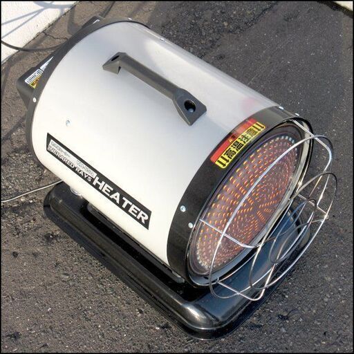ナカトミ/NAKATOMI ジェットヒーター KH-65Q 赤外線ヒーター タンク容量11L 業務用ストーブ 現場暖房 札幌 東区 - ストーブ