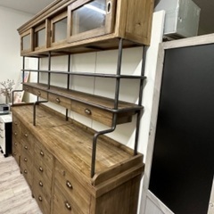 天然木(古木)シェルフ