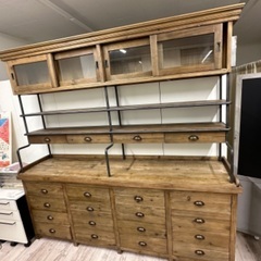 天然木(古木)シェルフ