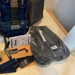 青いイバネズ GRX70QA ギターセット