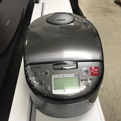 O2401-906 HITACHI IHジャー炊飯器 圧力IHタイプ RZ-F10KSM 5合炊 2022年製 キズ汚れ有り