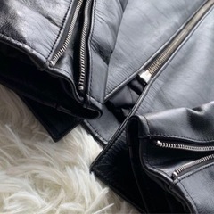 スカルワークスライダースジャケット