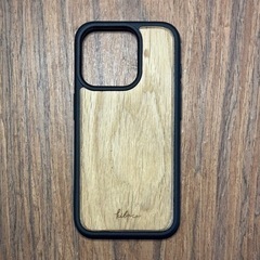 【iPhone15Pro】天然木スマホケース