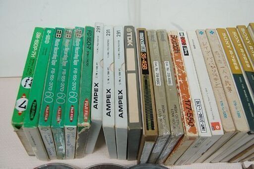 ジャンク オープンリール テープ 10号 13本セット まとめて SONY
