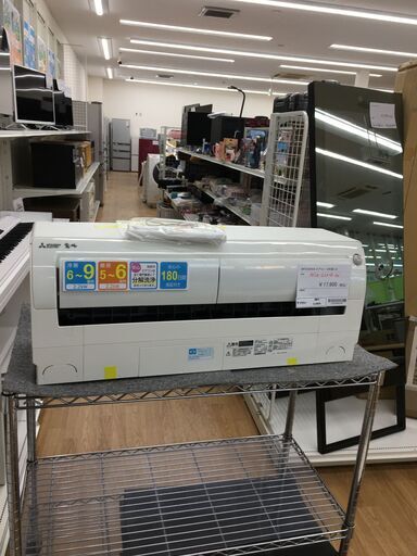 ★ジモティ割あり★ MITSUBISHI　三菱 エアコン  2.2kw 18年製 室内機分解洗浄 SJ4904